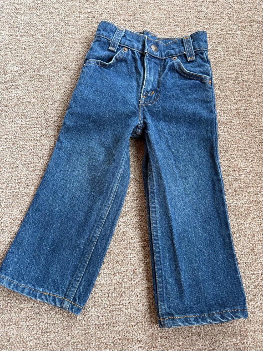 Vintage Toddler Levi’s Jeans in Dark Blue